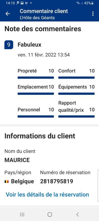 L'Hôte des Géants Ath Esterno foto